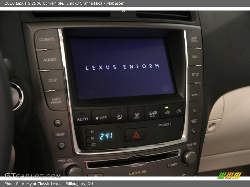 Smoky Granite Mica / Alabaster 2010 Lexus IS 250C Convertible