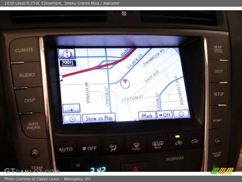 Smoky Granite Mica / Alabaster 2010 Lexus IS 250C Convertible