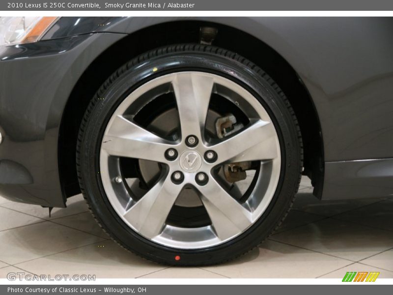 Smoky Granite Mica / Alabaster 2010 Lexus IS 250C Convertible