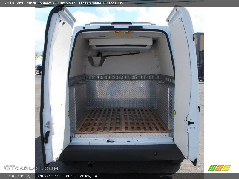 Frozen White / Dark Gray 2010 Ford Transit Connect XL Cargo Van