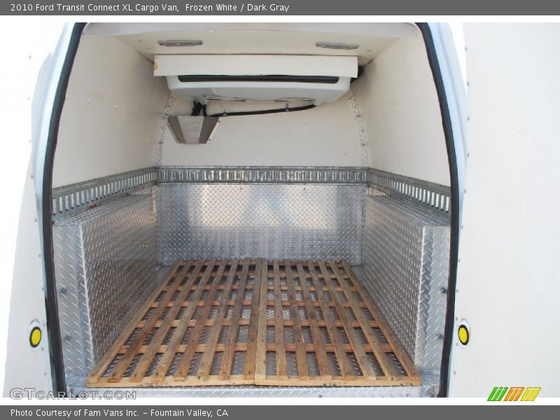 Frozen White / Dark Gray 2010 Ford Transit Connect XL Cargo Van