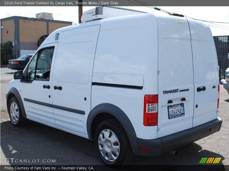 Frozen White / Dark Gray 2010 Ford Transit Connect XL Cargo Van