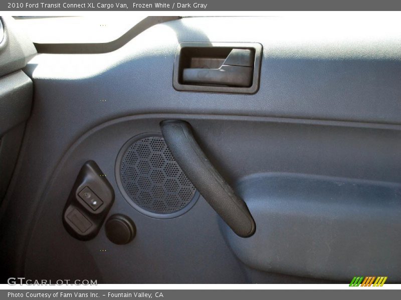 Frozen White / Dark Gray 2010 Ford Transit Connect XL Cargo Van