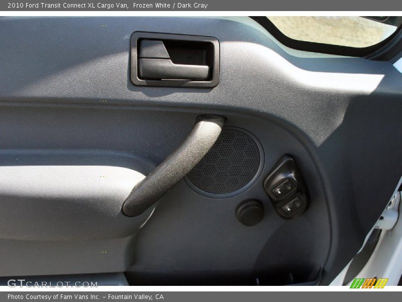 Frozen White / Dark Gray 2010 Ford Transit Connect XL Cargo Van