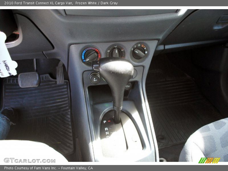 Frozen White / Dark Gray 2010 Ford Transit Connect XL Cargo Van