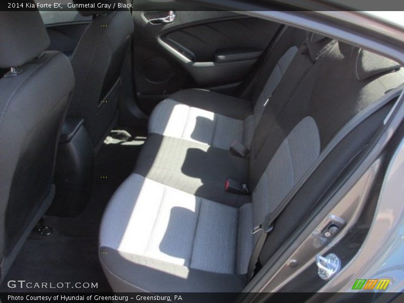 Gunmetal Gray / Black 2014 Kia Forte EX