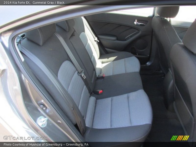 Gunmetal Gray / Black 2014 Kia Forte EX
