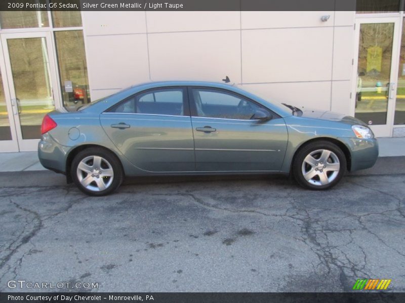  2009 G6 Sedan Silver Green Metallic