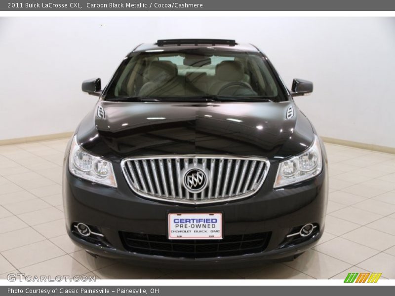 Carbon Black Metallic / Cocoa/Cashmere 2011 Buick LaCrosse CXL