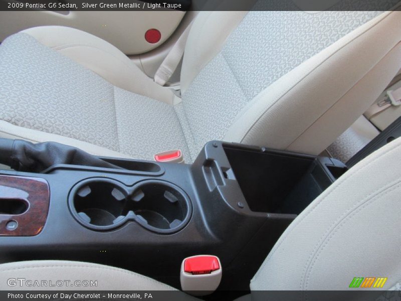 Silver Green Metallic / Light Taupe 2009 Pontiac G6 Sedan