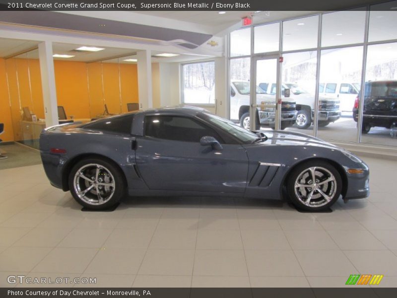  2011 Corvette Grand Sport Coupe Supersonic Blue Metallic
