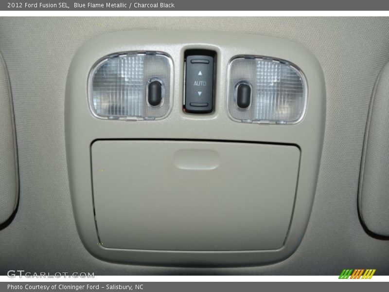 Blue Flame Metallic / Charcoal Black 2012 Ford Fusion SEL