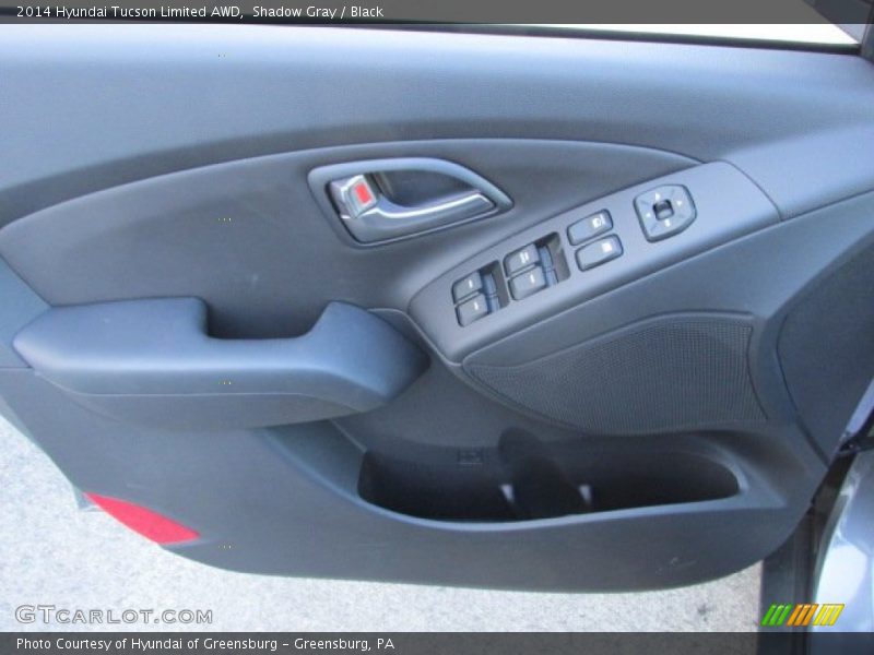 Shadow Gray / Black 2014 Hyundai Tucson Limited AWD