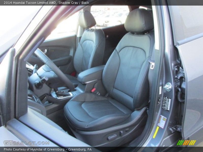 Shadow Gray / Black 2014 Hyundai Tucson Limited AWD