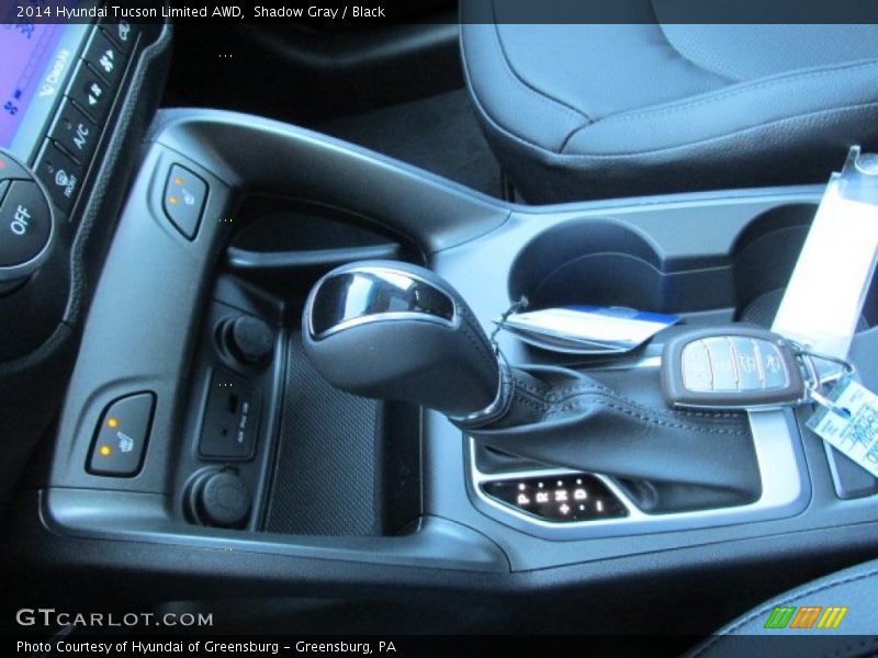 Shadow Gray / Black 2014 Hyundai Tucson Limited AWD