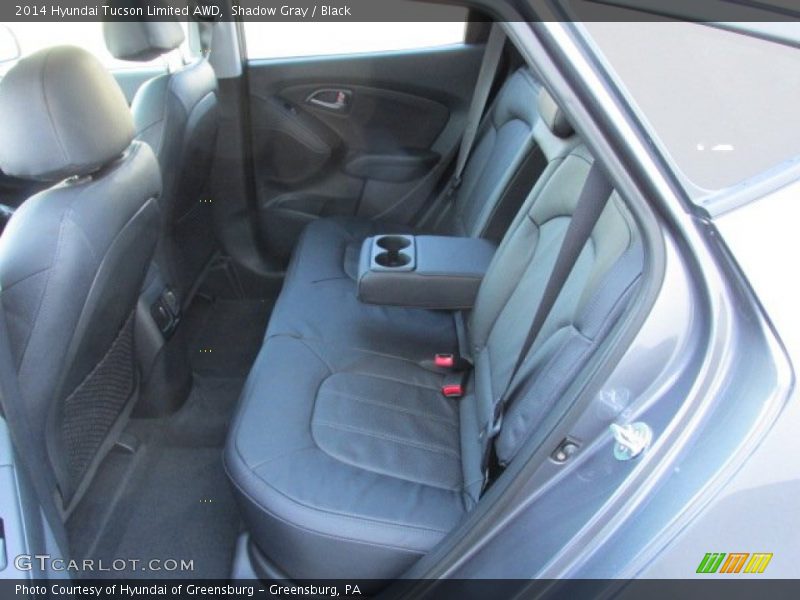 Shadow Gray / Black 2014 Hyundai Tucson Limited AWD