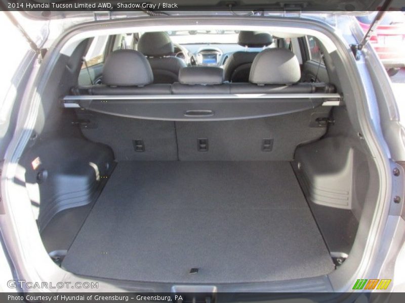 Shadow Gray / Black 2014 Hyundai Tucson Limited AWD