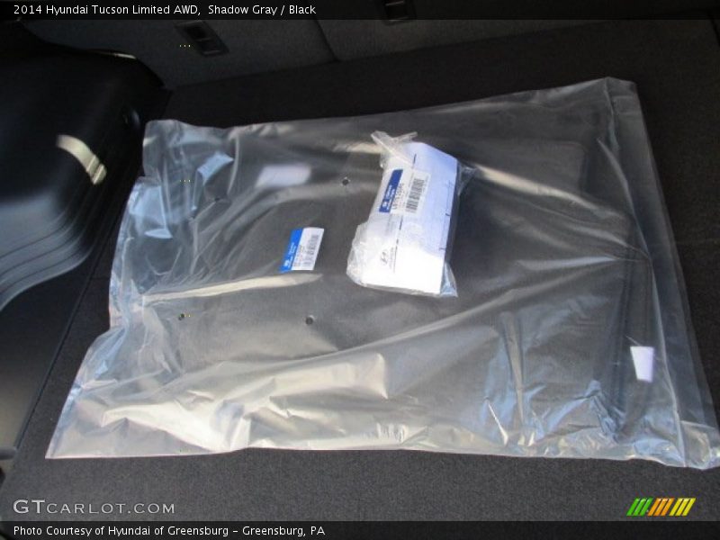 Shadow Gray / Black 2014 Hyundai Tucson Limited AWD