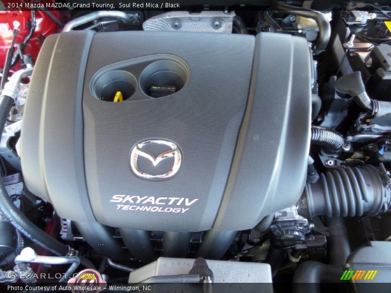 Soul Red Mica / Black 2014 Mazda MAZDA6 Grand Touring