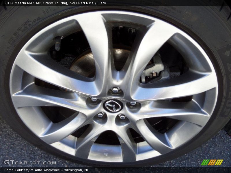 Soul Red Mica / Black 2014 Mazda MAZDA6 Grand Touring