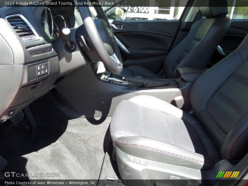 Soul Red Mica / Black 2014 Mazda MAZDA6 Grand Touring