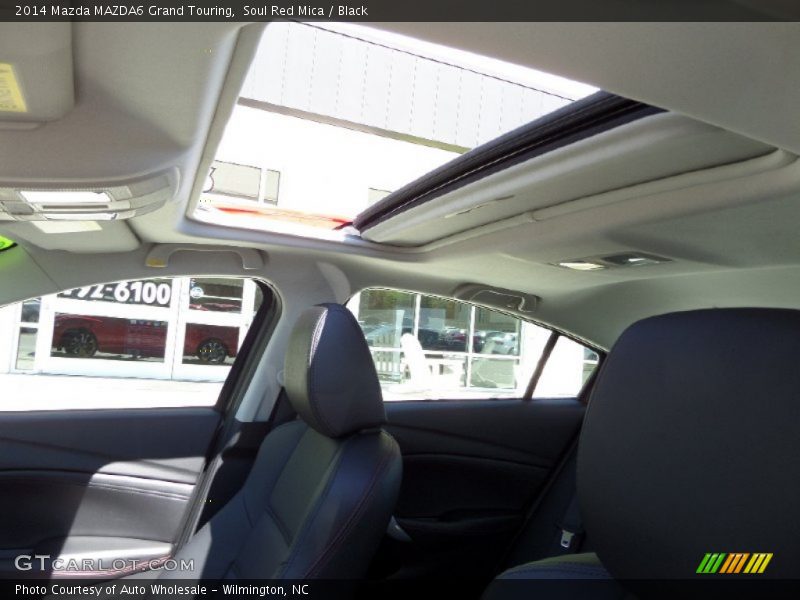 Soul Red Mica / Black 2014 Mazda MAZDA6 Grand Touring