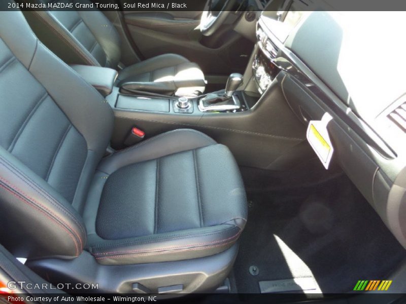Soul Red Mica / Black 2014 Mazda MAZDA6 Grand Touring
