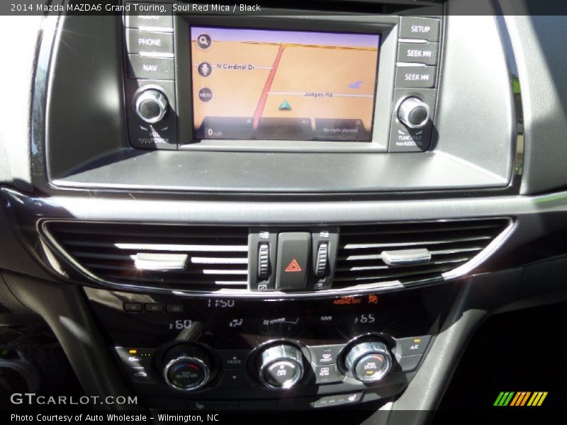 Soul Red Mica / Black 2014 Mazda MAZDA6 Grand Touring