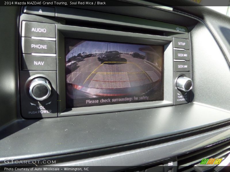 Soul Red Mica / Black 2014 Mazda MAZDA6 Grand Touring