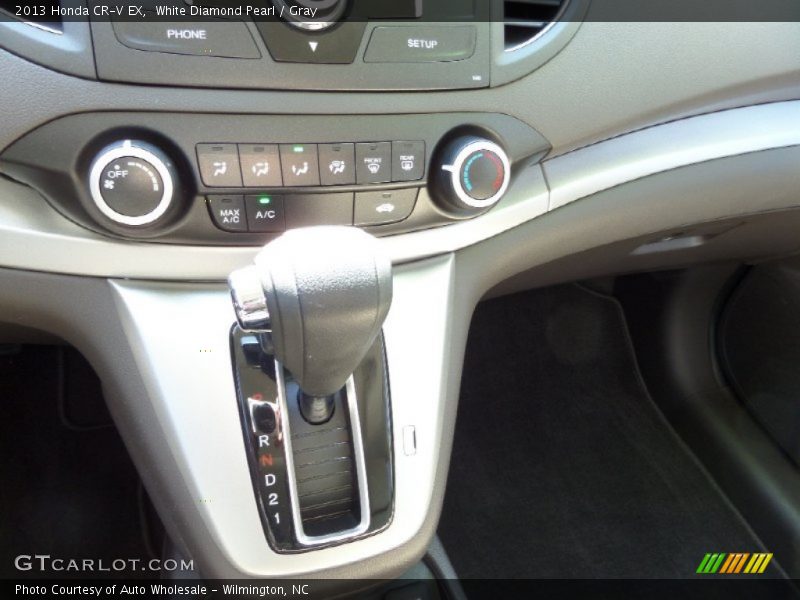 White Diamond Pearl / Gray 2013 Honda CR-V EX