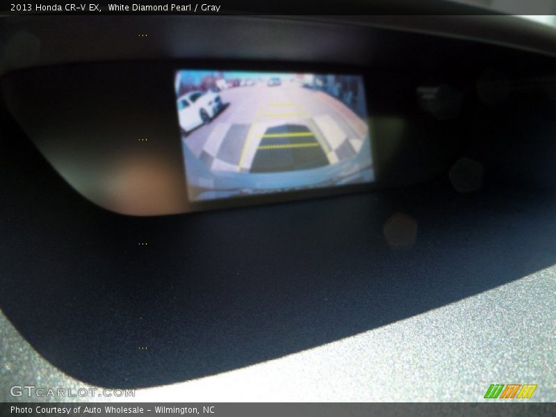 White Diamond Pearl / Gray 2013 Honda CR-V EX