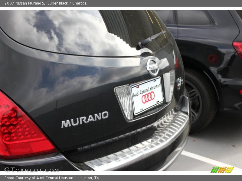 Super Black / Charcoal 2007 Nissan Murano S