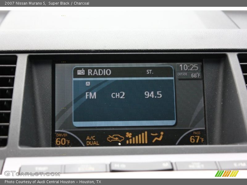 Super Black / Charcoal 2007 Nissan Murano S