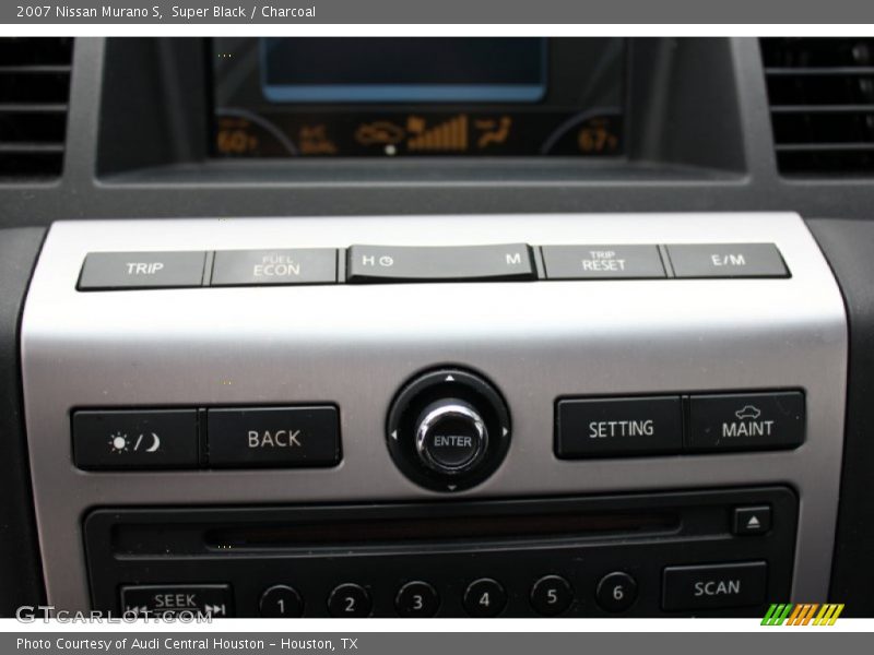 Super Black / Charcoal 2007 Nissan Murano S