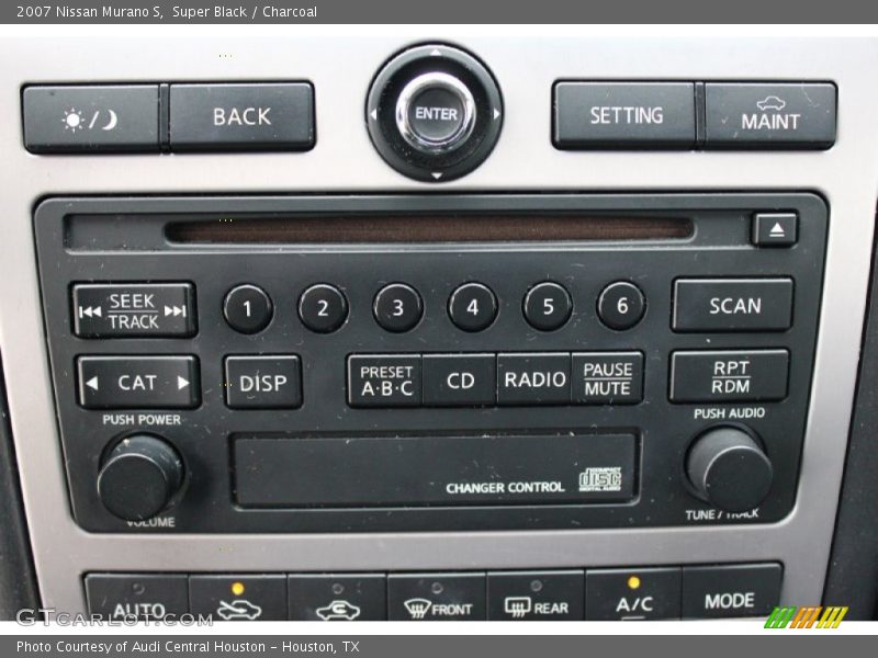 Super Black / Charcoal 2007 Nissan Murano S