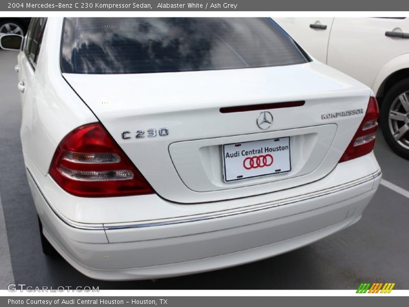 Alabaster White / Ash Grey 2004 Mercedes-Benz C 230 Kompressor Sedan