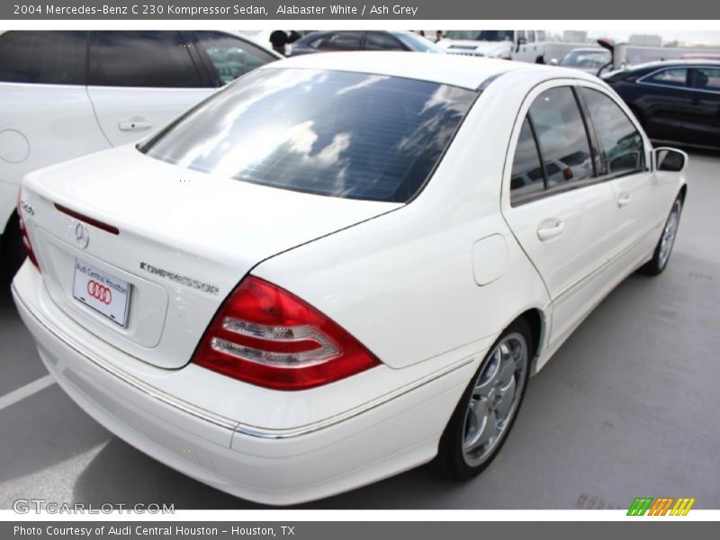 Alabaster White / Ash Grey 2004 Mercedes-Benz C 230 Kompressor Sedan