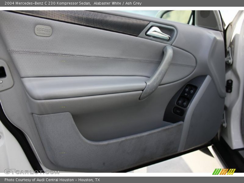 Alabaster White / Ash Grey 2004 Mercedes-Benz C 230 Kompressor Sedan