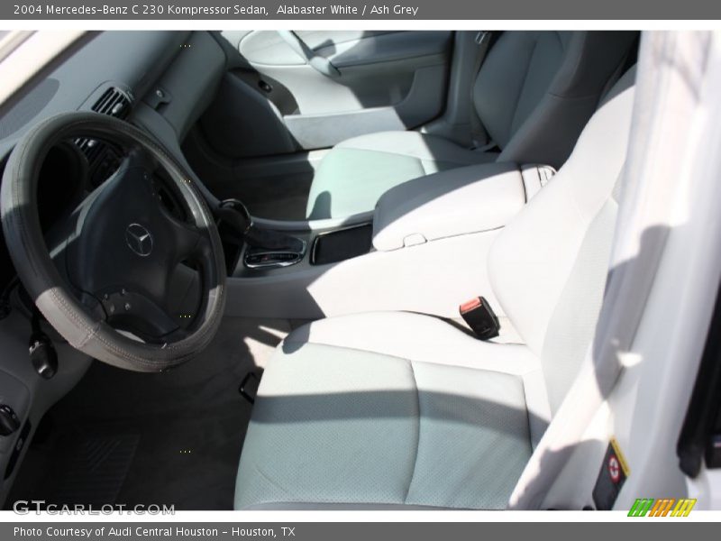 Alabaster White / Ash Grey 2004 Mercedes-Benz C 230 Kompressor Sedan