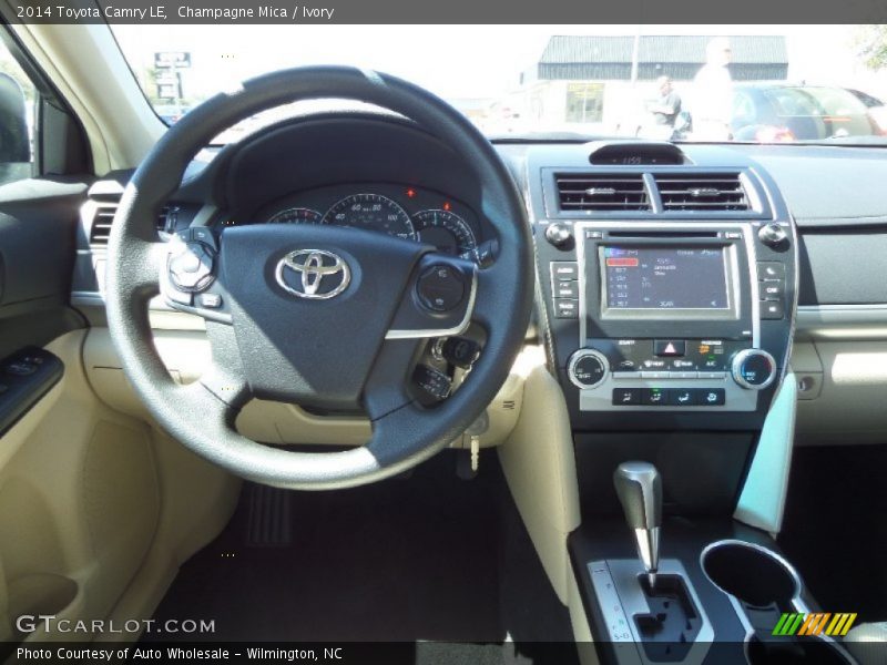 Champagne Mica / Ivory 2014 Toyota Camry LE