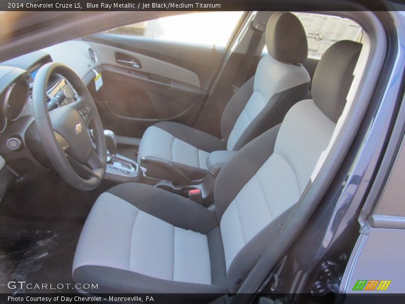 Blue Ray Metallic / Jet Black/Medium Titanium 2014 Chevrolet Cruze LS