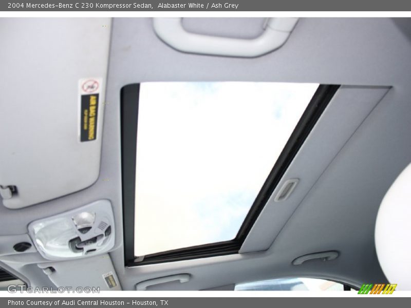 Alabaster White / Ash Grey 2004 Mercedes-Benz C 230 Kompressor Sedan