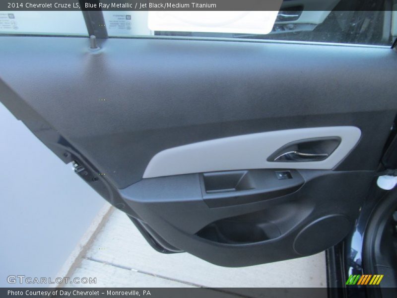 Blue Ray Metallic / Jet Black/Medium Titanium 2014 Chevrolet Cruze LS