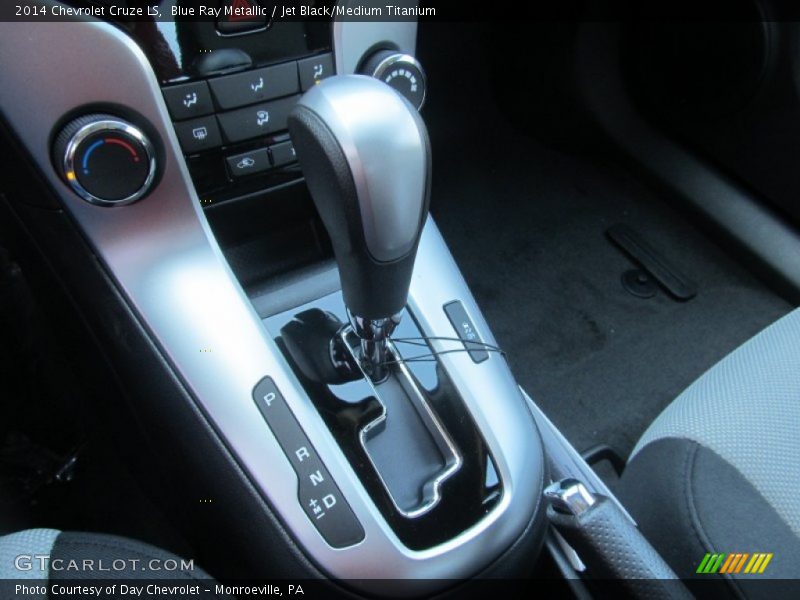 Blue Ray Metallic / Jet Black/Medium Titanium 2014 Chevrolet Cruze LS