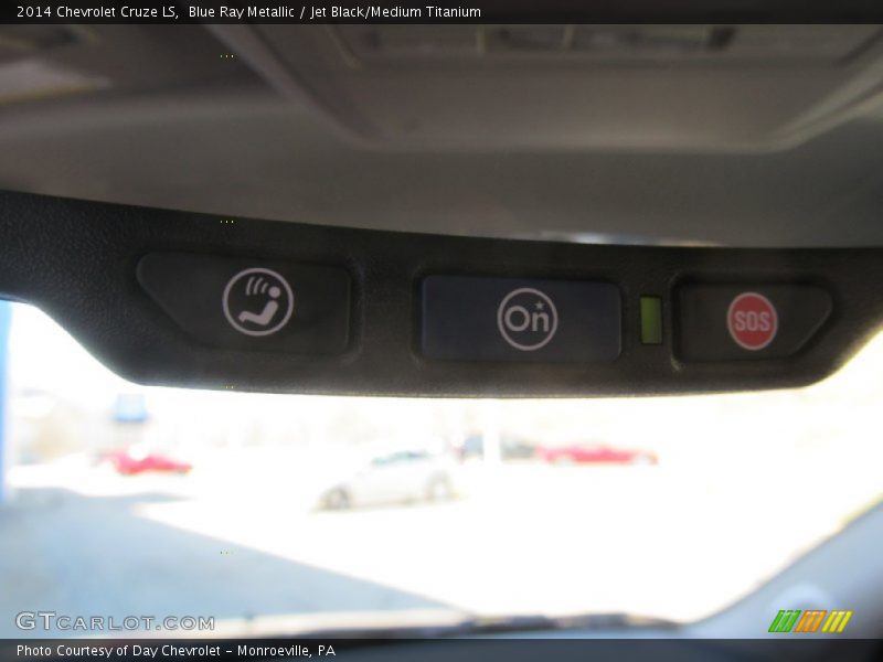Blue Ray Metallic / Jet Black/Medium Titanium 2014 Chevrolet Cruze LS