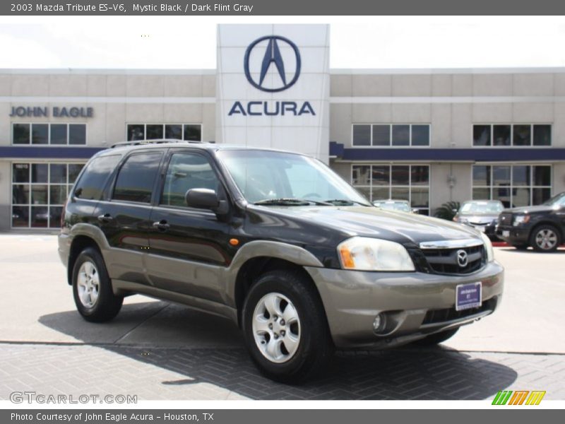 Mystic Black / Dark Flint Gray 2003 Mazda Tribute ES-V6