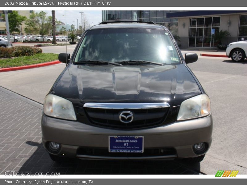 Mystic Black / Dark Flint Gray 2003 Mazda Tribute ES-V6