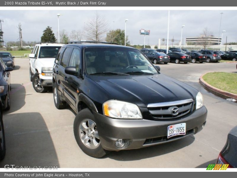 Mystic Black / Dark Flint Gray 2003 Mazda Tribute ES-V6