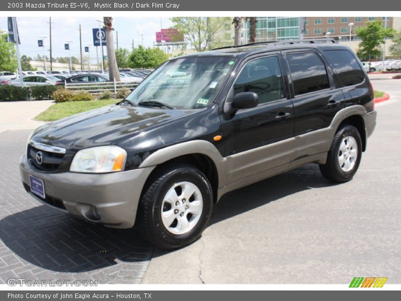 Mystic Black / Dark Flint Gray 2003 Mazda Tribute ES-V6