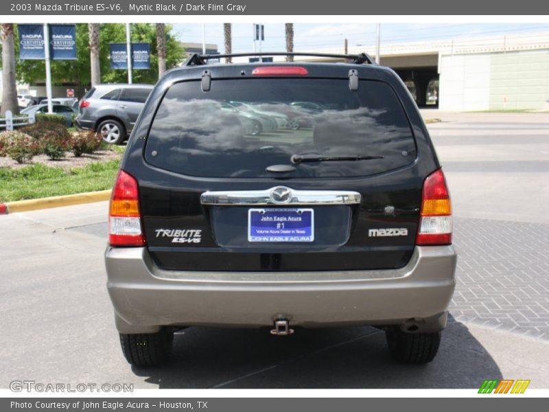 Mystic Black / Dark Flint Gray 2003 Mazda Tribute ES-V6